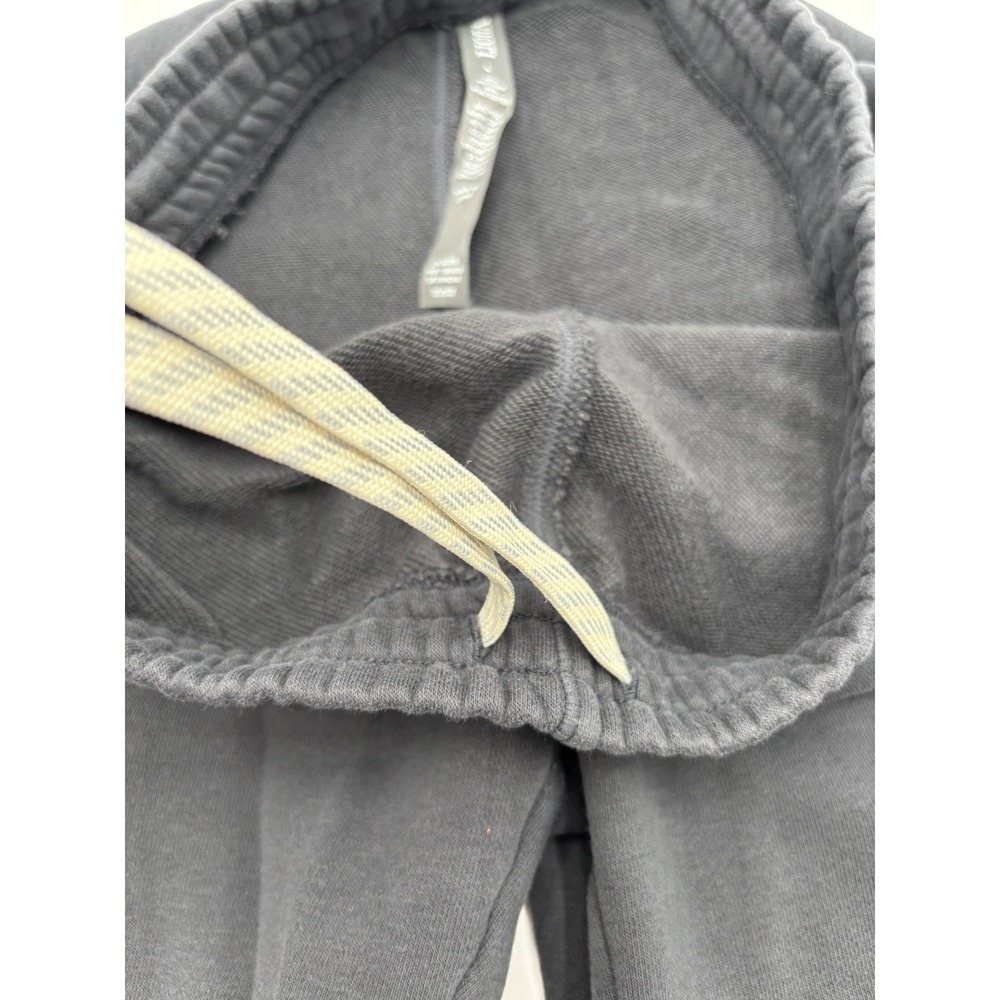 Vuori Sedona Straight Leg Sweatpants Women's Large Black 29" Inseam Side Slit - Picture 9 of 11